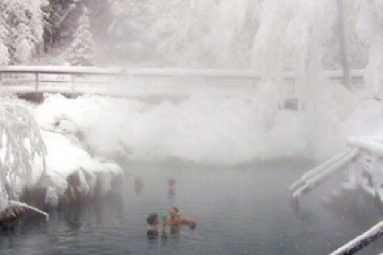 Les sources thermales Liard Hot Springs Les sources thermales Liard Hot Springs